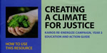 Creating a Climate for Justice