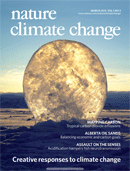 Nature Climate Change cover