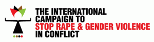 Stop Rape in Conflict logo