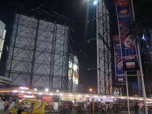 Manila-billboards and tricycle terminal