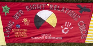 "Living Into Right Relationships" -- from the 2011 Banner Train.