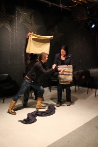 Testing the Blanket Exercise theatre workshop