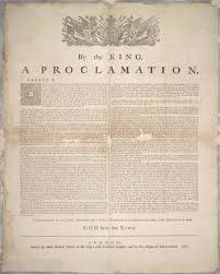 Proclamation