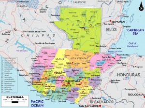Map Of Guatemala