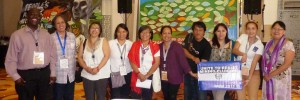 delegates including Connie, Meeka, Gloria and Vernie