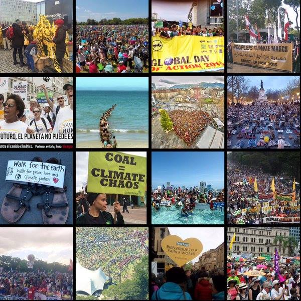 Global Climate March on November 29, 2015
