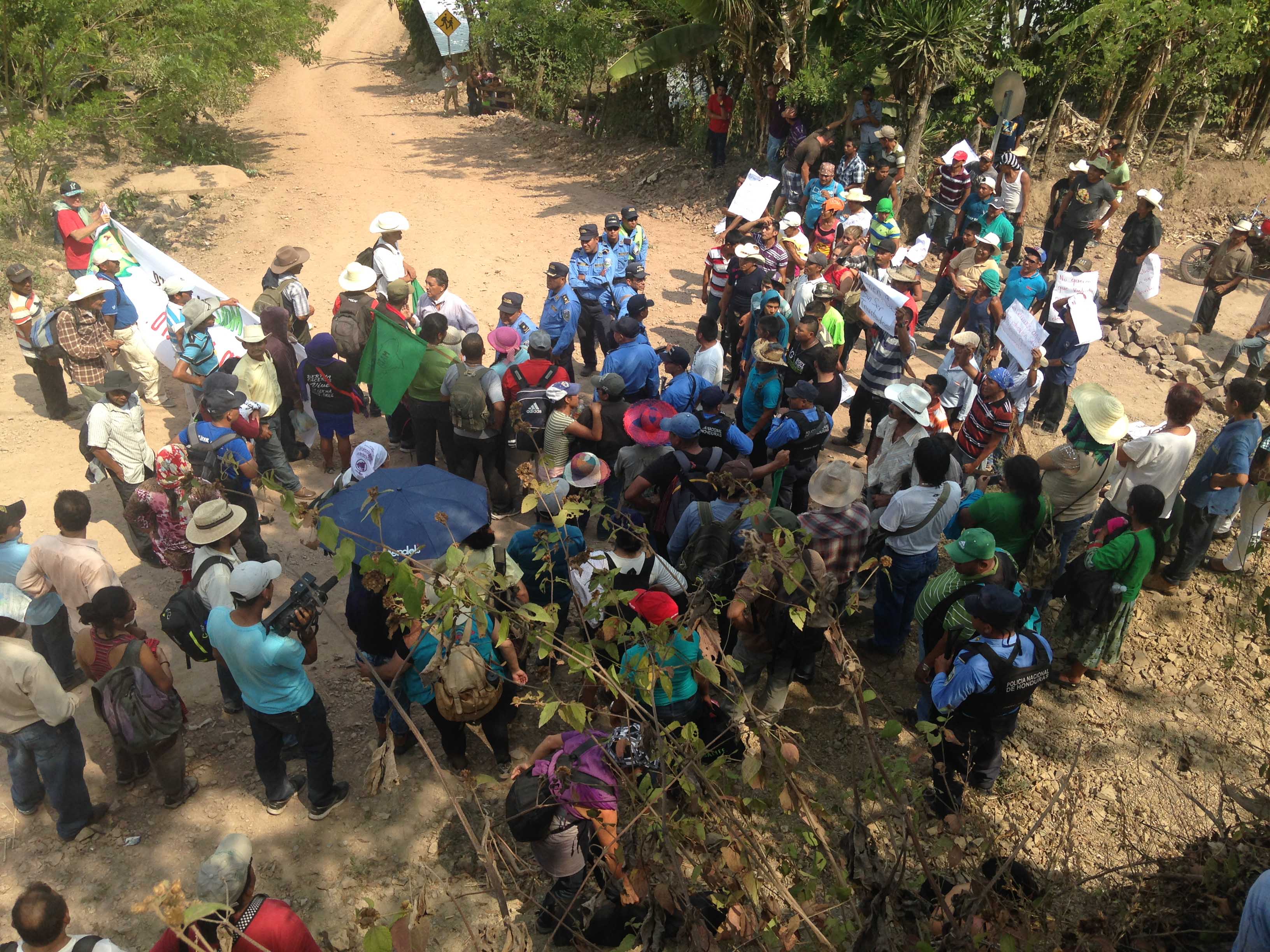 March in Honduras