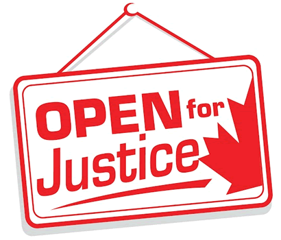Mining Justice: Open for Justice logo