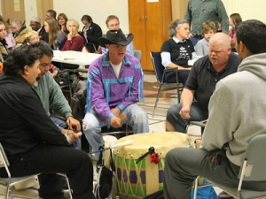 Shimmering Waters Drumming Circle