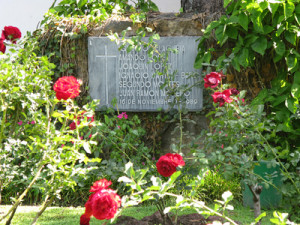 Memorial Rose Garden for Jesuit Martyrs, UCA