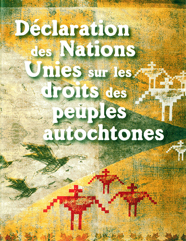 Livret sur la Déclaration des Nations Unies sur les droits des peuples autochtones