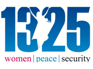 UNSCR 1325 logo