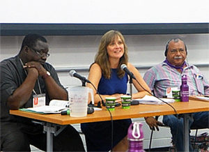 Jennifer Henry, at World Social Forum, 2016