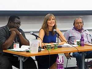 Jennifer Henry, at World Social Forum, 2016