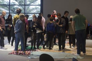 Photo by Matteo Cimellaro, KAIROS Blanket Exercise at University of Guelph