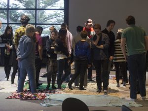 Photo by Matteo Cimellaro, KAIROS Blanket Exercise at University of Guelph