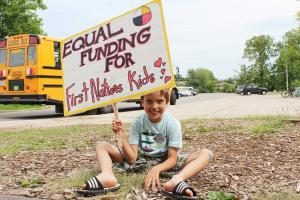 Equal funding for first nations kids