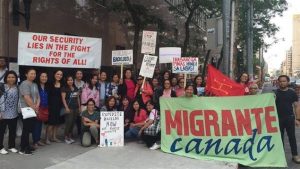 migrant justice rally - our security lies in the fight for the rights of all