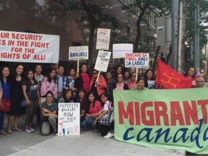 migrant justice rally - our security lies in the fight for the rights of all