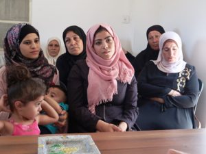 Women's group in Sureef (near Hebron)