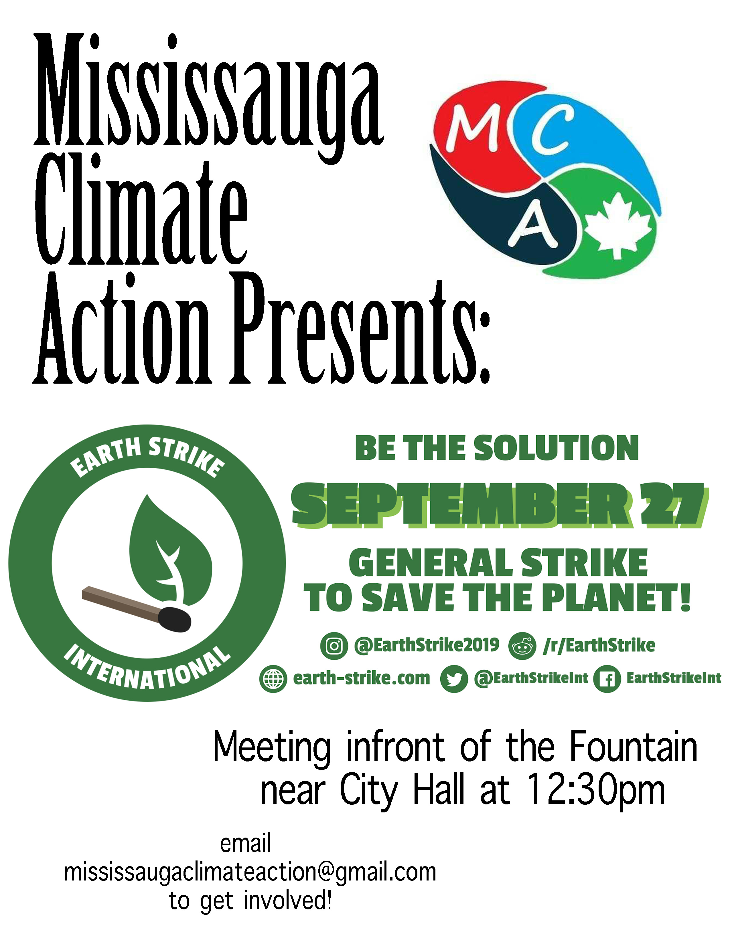 Poster - Climate Action Strike