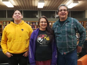 Facilitators for the program Chris McDougall, Diane Campeau, and Tim Poitras.