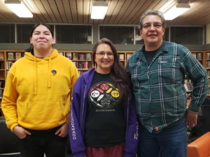 Facilitators for the program Chris McDougall, Diane Campeau, and Tim Poitras.