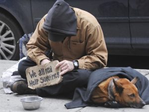 homeless