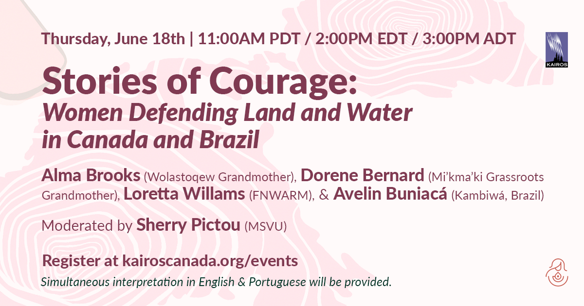 Stories of Courage: Women Land and Water Defenders