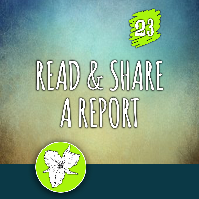 ACTION 23: Read and share a report	