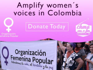 amplify women's voices in Colombia