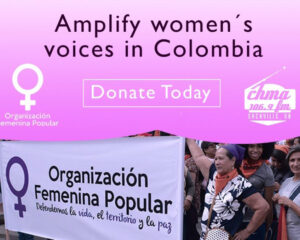 amplify women's voices in Colombia