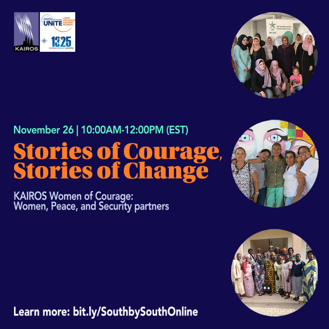 Women of Courage: Women, Peace and Security South-South Gathering virtual public event