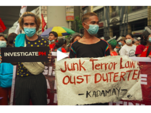 protest in the Philippines