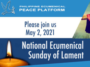 national ecumenical Sunday of lament