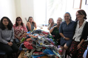 KAROS Blanket Exercise in Ecuador, on June 28, 2019 / Ejercicio de las cobijas en Ecuador, el 28 de junio de 2019.