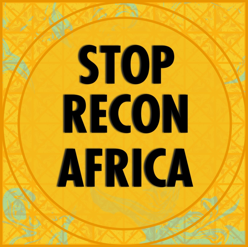 Stop ReconAfrica