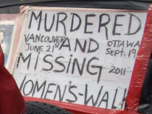 MMIWG Women's Walk for Justice - Sept 2011