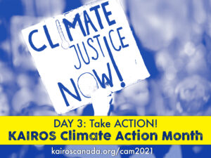 DAY 3 of Climate Action Month: TAKE ACTION!