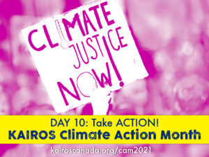 DAY 10 of Climate Action Month: TAKE ACTION!