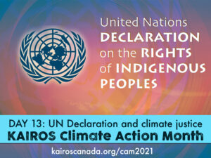 DAY 13 of Climate Action Month: UN Declaration and climate justice
