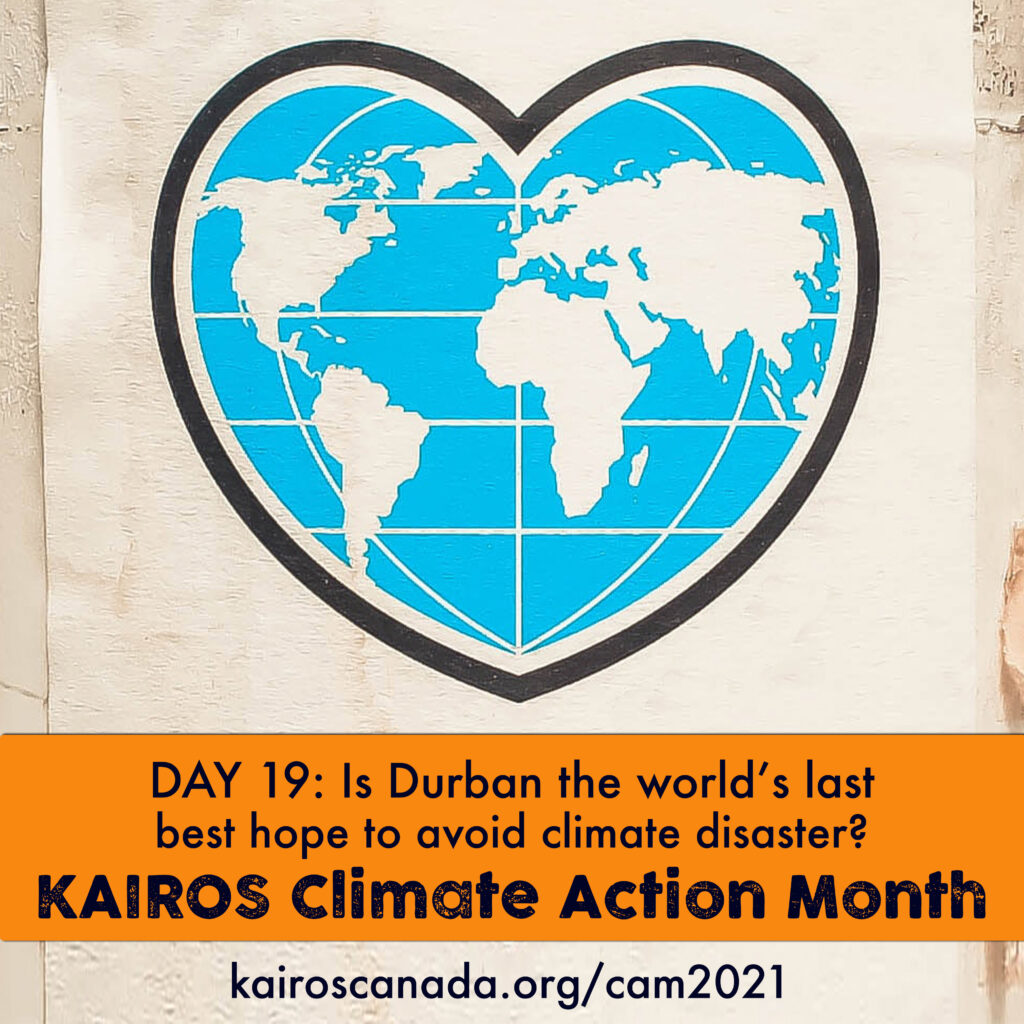 DAY 19 - Climate Action Month, briefing paper from the archives