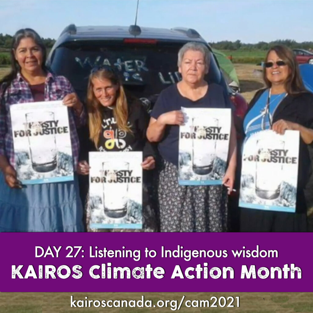 DAY 27 of climate action month, listening to indigenous wisdom