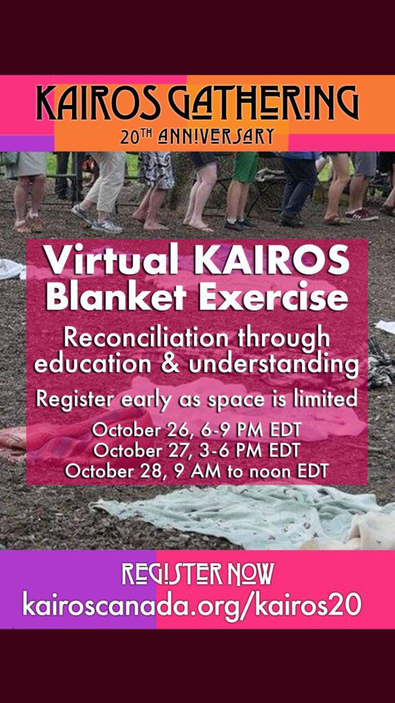 virtual KAIROS blanket exercise