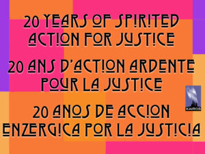 20 years of spirited action for justice