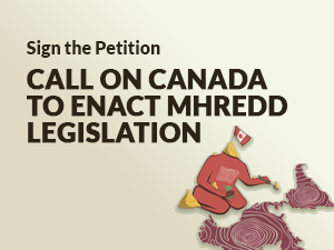 call on canada to enact mired legislation