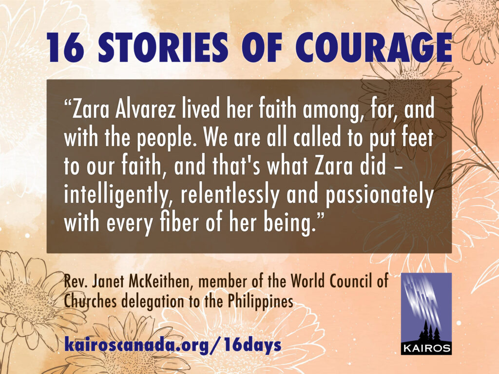 Zara's story of courage