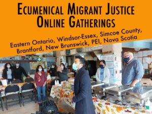 Ecumenical Migrant Justice Online Gatherings