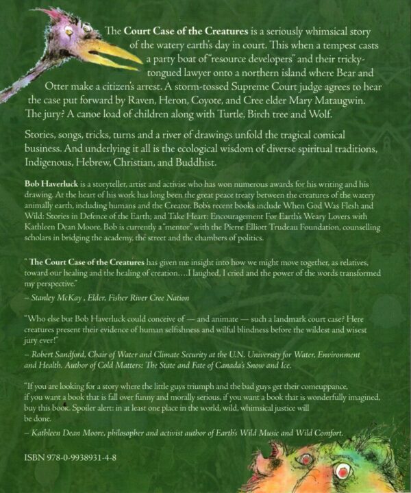 The Court Case of the Creatures back cover