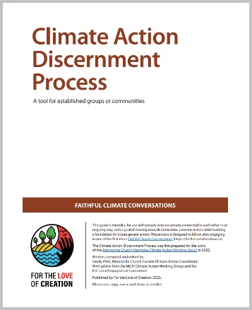 Climate Action Discernment process